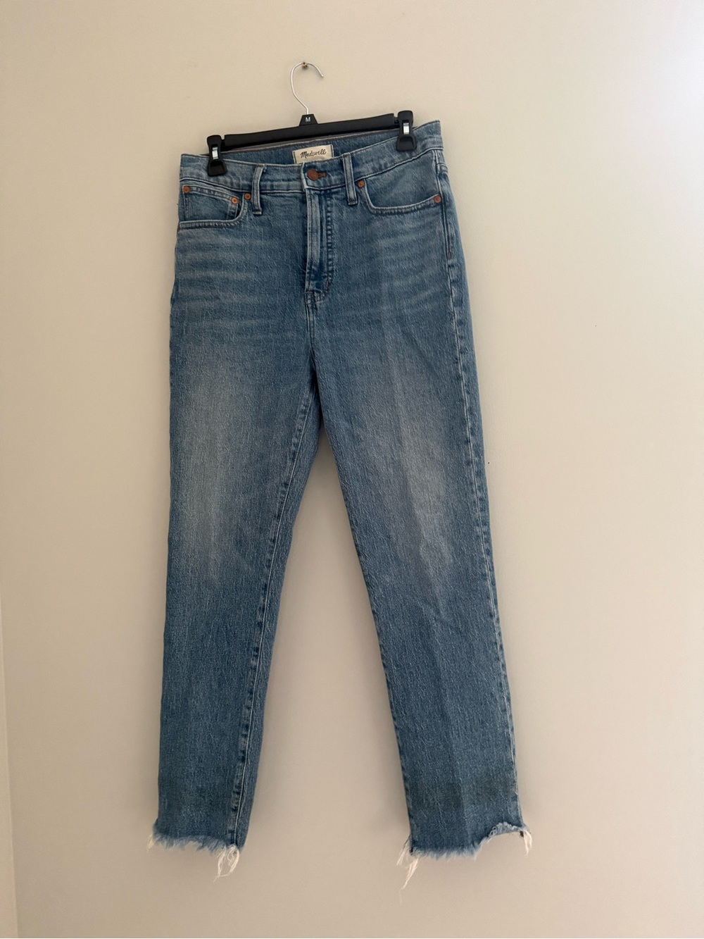 Madewell  High-Rise Straight Jeans